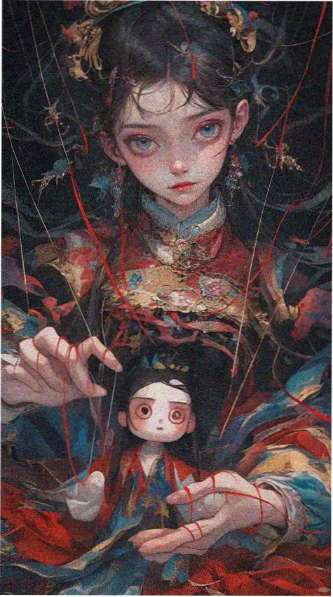 短剧灯下无人封面